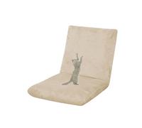 OBASDFD Fodera In Velluto For Sedie Da Gioco Pieghevoli Pavimento, For Divano Senza Braccioli Con Protezione Antigraffio(Beige,Set of 1)