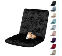 OBASDFD Fodera In Velluto For Sedie Pieghevoli Da Pavimento E Copridivano Gioco(Black)