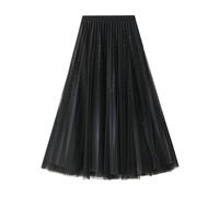 OBASDFD Gonna tutù da Cena Trapezio in Tulle Donna, Alta Carnevale Abito 2026 Lunga in