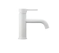 OBASDFD Miscelatore Monocomando for Lavabo in Oro Spazzolato con Cartuccia in Ceramica for Acqua Calda/Fredda(16)