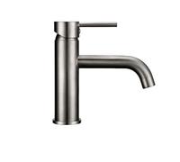 OBASDFD Miscelatore Monocomando for Lavabo in Oro Spazzolato con Cartuccia in Ceramica for Acqua Calda/Fredda(15)