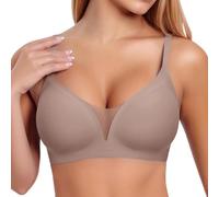 OBASDFD Primark Shop Online Women's Seamless Bra for Small Breasts And Large Non-Wired Push Up with Soft Support, Gray, S(Gray,L)