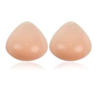 OBASDFD Protesi Mammarie Triangolari In Silicone Autoadesive, For Mastectomia, Seni Finti, Inserti For Reggiseno Rinforzanti(300g/Pair)