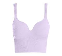OBASDFD Push Up Bra Women's Front Closure Racerback Plus Size Unlined Underwired Full Coverage, Mint Green, L(Purple,XL)