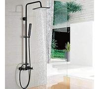 OBASDFD Rubinetto for Bagno in Rame Anticato, Miscelatore Monocomando for Lavabo con Cartuccia in Ceramica for Acqua Calda/Fredda (Altezza 8,27 Pollici)