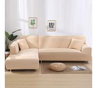 OBASDFD Set Copridivano Componibile A L Con Base Antiscivolo, Protezione Elastica For Mobili(M,2 Seater+4 Seater)