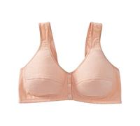 OBASDFD Sports Bra Women's Without Steel Ring Front Closed T Back Plus Size Seamless Unlined for Large Bust, a, 14(C,12)