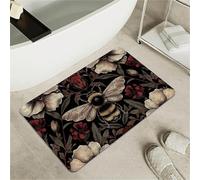 OBASDFD Tappetino Da Bagno Antiscivolo in Terra di Diatomea, Super Assorbente e Rapido Asciugante, Zerbino Ecologico per Uso Interno(#37,17x27.5Inch (43 * 70cm))