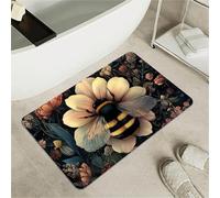 OBASDFD Tappetino Da Bagno in Terra di Diatomea, Antiscivolo Marmo Verde-Oro, Super Assorbente e Rapido Asciugante per Cucina(#5,17x27.5Inch (43 * 70cm))