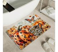 OBASDFD Tappetino Da Bagno in Terra di Diatomea, Antiscivolo Marmo Verde-Oro, Super Assorbente e Rapido Asciugante per Cucina(#30,17x27.5Inch (43 * 70cm))