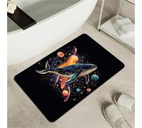 OBASDFD Tappetino Da Bagno In Terra Di Diatomee Con Motivo A Fenice Rossa E Oro, Antiscivolo, Super Assorbente Ad Asciugatura Rapida For Cucina(#12,20x31Inch (50 * 80cm))