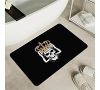 OBASDFD Tappetino Da Bagno In Terra Di Diatomee Con Motivo A Fenice Rossa E Oro, Antiscivolo, Super Assorbente Ad Asciugatura Rapida For Cucina(#4,20x31Inch (50 * 80cm))