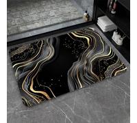 OBASDFD Tappetino Da Bagno In Terra Di Diatomee, Inchiostro Alcolico, Design Lilla Acquamarina, Antiscivolo, Super Assorbente, Ad Asciugatura Rapida, For E Cucina(#9,20x31Inch (50 * 80cm))