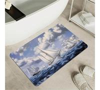 OBASDFD Tappetino Da Bagno In Terra Di Diatomee Unicorn Forest, Tappeto Antiscivolo, Assorbente E Ad Asciugatura Rapida(#36,20x31Inch (50 * 80cm))