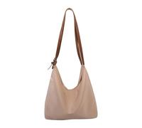 OBASDFD Tote Bags For Women Work Suede Slouchy Handbag Blank For Vinyl Projects(Khaki)