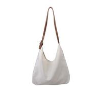 OBASDFD Tote Bags For Women Work Suede Slouchy Handbag Blank For Vinyl Projects(White)