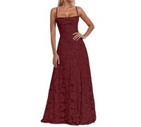 OBASDFD Vestito aderente elegante senza maniche casual di modo della cinghia di spaghetti per il club del partito, Rd1., S
