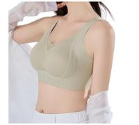 OBASDFD Women's Bra with Firm Cup Lift, Seamless, Adjustable Underwire, Breathable, Retraction, Sportswear, Set Fitness, Purple, XL(Green,3XL)
