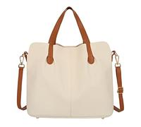 OBASDFD Women's Canvas Tote Bags With Zipper, Shoulder, Top Handle Satchels & Purse And Wallet Set