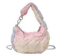 OBASDFD Women's Cloud Handbag Summer Chain Versatile Crossbody Shoulder Bag(K)