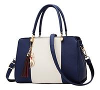 OBASDFD Women's Simple Fringed Leather Purse One Shoulder Crossbody Large Capacity Handbag 2026