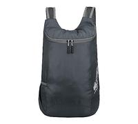 OBASDFD Zaino Da Viaggio For La Scuola For Uomini E Donne - Pieghevole For Esterni, Nuova Borsa Portaoggetti In Pelle(Grey)