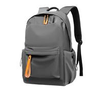 OBASDFD Zaino Medio Da Donna - Tracolla Regolabile, Cerniera, Esterno In Morbida Pelle Alla Moda(Grey)