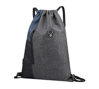 OBASDFD Zaino Unisex In Corda, Casual, Alla Moda, Da Spiaggia, For Scuola, Sport, Viaggi, Piccolo In Rete(Dark Blue)