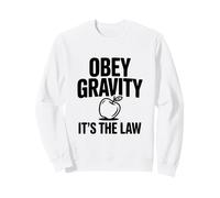 Obbedisci alla gravità È la Legge Divertente Scienza Nerd Felpa