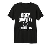 Obbedisci alla gravità È la Legge Divertente Scienza Nerd Maglietta Premium