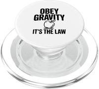 Obbedisci alla gravità È la legge Divertente Scienza Nerd PopSockets PopGrip per MagSafe