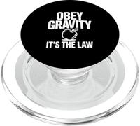 Obbedisci alla gravità È la legge Divertente Scienza Nerd PopSockets PopGrip per MagSafe