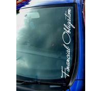 Obbligazione Finanziaria Pellicola Personalizzata Per Vetri Auto Adesivi