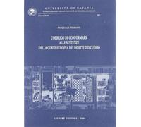 Obbligo di conformarsi alle sentenze d