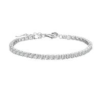 OBCPD 3mm Moissanite Bracciale Tennis per Le Donne 925 Sterling Silver Diamond Chain Bracelets Bangle Pass con