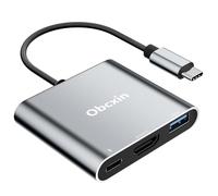 Obcxin Adattatore da USB C a HDMI 4K@60Hz, 4K Con Porta USB 3.0/PD 100W- Compatibile Con MacBook Pro/Air, iPad, Laptop, Samung, Surface etc