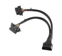 OBD 2 16 pin Maschio a 2 Femmina Splitter Y Cavo 20AWG Adattatore Cavo