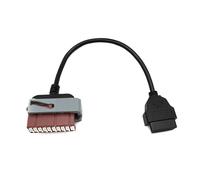 OBD Cavo 30cm OBD 2 Presa A Lexia 3 PP2000 30pin IN Nero per Auto Diagnosi