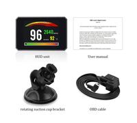 OBD Hud Digital Car Speed Computer di bordo Tachimetro Proiettore parabrezza