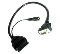 OBD2 15PIN A 16pin per Lancio X431 Cavo Adattatore Conversione Auto Diag