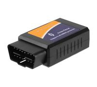 OBD2 Adattatore Bluetooth (V1.5) + 4 pin per dispositivo diagnostico auto OBD Adattatore per tutti i veicoli del protocollo OBDII - Cavo diagnostico aggiornato V1.5 OBD2 - Kit diagnostico completo per