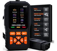 OBD2 Auto Diagnostica, Diagnostico OBD2 Italiano Errore Motore Auto OBDII EOBD Diagnosi Test Batteria ed Emissioni I/M Readiness Auto con Funzioni-OBD2, 13 Lingue Supportate Per tutti i Veicoli OBDII