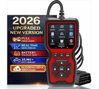 OBD2 Auto Diagnostica Italiano, Diagnosi Auto Professionale per Tutte le Funzioni, Scanner OBD2 Universale per Auto dopo il 2000, con leggere la prontezza I/M, leggere e cancellare i codici