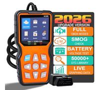 OBD2 Auto Diagnostica OBD2 Diagnosi Scanner,Diagnosi Auto Professionale in Italiano,Lettore Errore Motore Auto con Funzioni-OBD2 per Audi BMW Tutti i Veicoli (HC368)