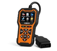 OBD2 Auto Diagnostica per Ford E-Tourneo Courier Explorer Gran Torino Falcon, Lettore di Codici Motore e Strumento Diagnostico Spia Motore con Dati in Tempo Reale,Orange