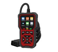 OBD2 Auto Diagnostica per Ford E-Tourneo Courier Explorer Gran Torino Falcon, Lettore di Codici Motore e Strumento Diagnostico Spia Motore con Dati in Tempo Reale,Red