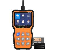 OBD2 Diagnosi Auto, Bwaliffury 2 in 1 Scanner OBD2 e Tester Batteria in Italiano, Strumento Professionale di Lettura dei Codici Diagnosi OBDII per Monitorare la Spia del Motore,Dati in Tempo Reale