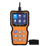 OBD2 Diagnosi Auto,Bwaliffury Scanner OBD2 e Tester Batteria in Italiano,Strumento Professionale di Lettura dei Codici Diagnosi OBDII per Monitorare la Spia del Motore,Dati in Tempo Reale (Arancione)