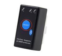 OBD2 Scanner Wireless 5.0 Compatible, Codici Reader con pulsante di accensione, Strumento diagnostico per auto e motore | per il controllo dei guasti del negozio di veicoli Riparazione