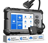 OBD2 STRUMENTO DI DIAGNOSTICA AUTO AD500 - DIAGNOSTICA MOTORE, ABS, GRIGIO, STRU